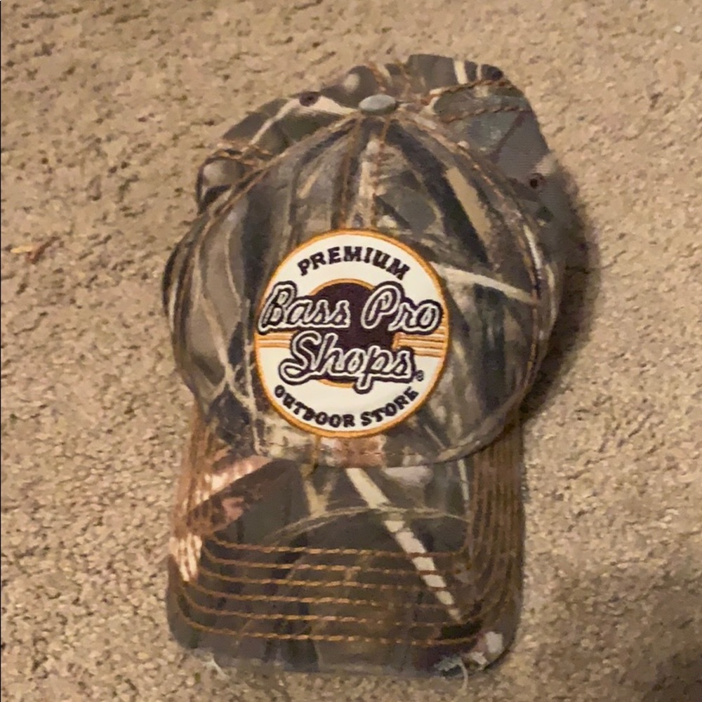Camo bass pro shops hat